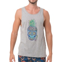 69SLam Pine Skull Grey MSNPLL-GY