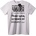 NOONEBRAND Тениска Българска Фраза - M, White