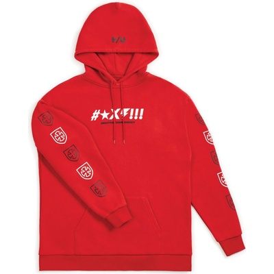 Brixton Independent SHINE HOOD red