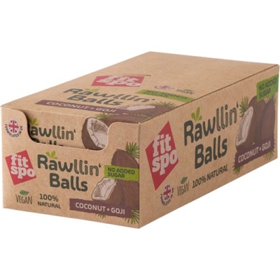 FIT SPO Rawllin' Balls [12 x 48 грама] Кокос и годжи бери