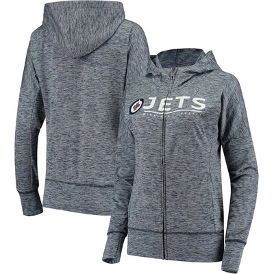 G-III 4Her by Carl Banks Winnipeg Jets Reciever Full-Zip hoodie