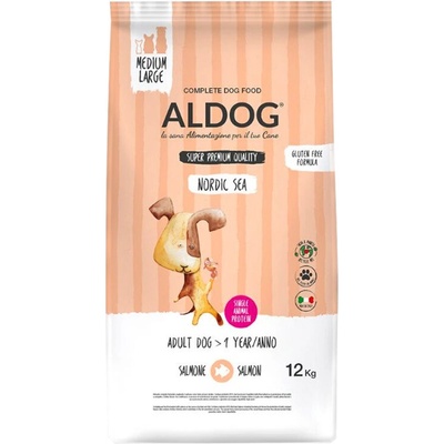 Aldog Adult Monoprotein Medium & Maxi Nordic Sea 12 kg