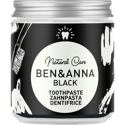Ben&Anna Black s uhlím bez fluoru 100 ml