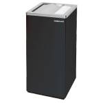 Horecano G-Правоъгълен пепелник 30x24xh60, 5cm ЧЕРЕН (86029- 003) (012509)