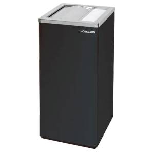 Horecano G-Правоъгълен пепелник 30x24xh60, 5cm ЧЕРЕН (86029- 003) (012509)