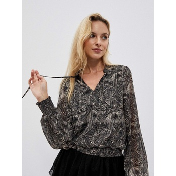Moodo Черна дамска блуза Moodo Moodo | Cheren | ЖЕНИ | XS