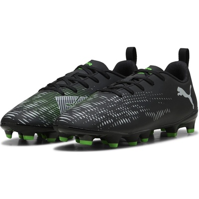 PUMA Юношески футболни бутонки Puma FUTURE 8 PLAY Juniors Artificial Ground Football Boots - Black/Green