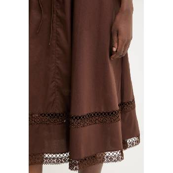TWINSET лятна рокля от памук с еластан (261TT2250)