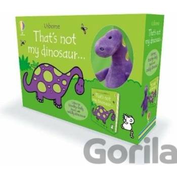 Thats Not My Dinosaur Book and Plush