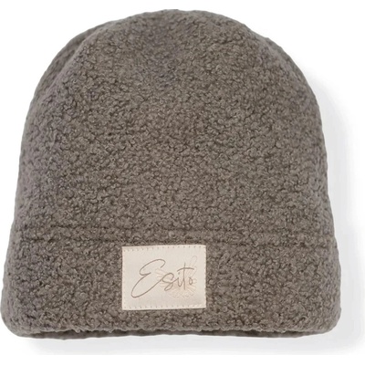ESITO Zimná čiapka Teddy fleece double Brown