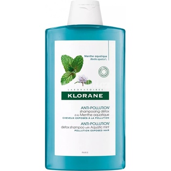 Klorane Aquatic Mint šampón 400 ml