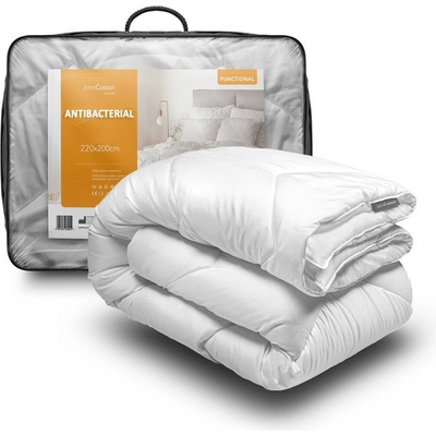 John Cotton Prošívaná celoroční přikrývka pro alergiky Antibacterial mikrovlákno 200x220