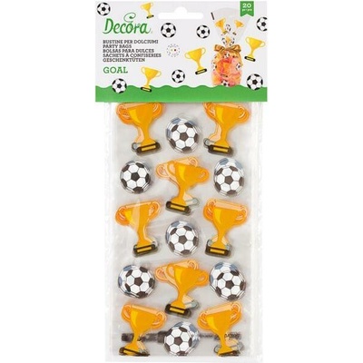 Decora Darčekové vrecká na sladkosti – Futbal 20 ks