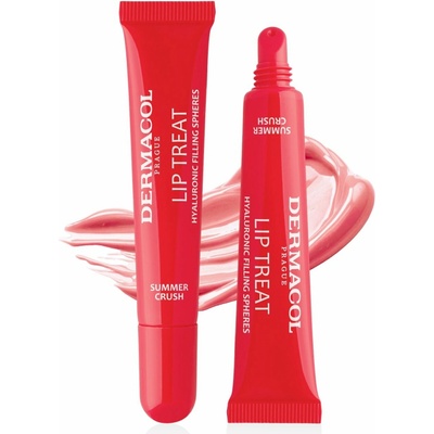 Dermacol Lip Treat hydratačný lesk na pery 7 Summer Crush Melon Mix 10 ml