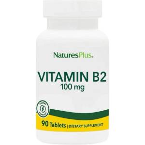 NaturesPlus Vitamin B2 100 mg [90 Таблетки]