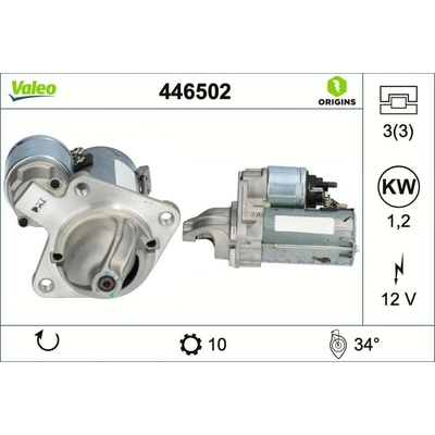 Startér VALEO 446502