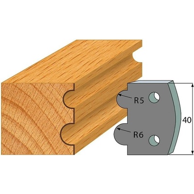 IGM Professional IGM Profil 030 - pár obmedzovačov 40x4mm SP F027-030