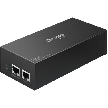 TP-Link PoE инжектор TP-Link - Omada POE370S, 10Gbps, 60W, черен (POE370S)