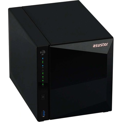 Мрежов сторидж, Asustor AS3304T_V2, 4 bay NAS, Realtek RTD1619B, Quad-Core, 1.7GHz, 2GB DDR4 (not ex. ), 2.5GbE x1, USB3.2 Gen1 x3, WOW (Wake on WAN), Ttoolless installation, with hot-swappable tray, h (AS3304T_V2)