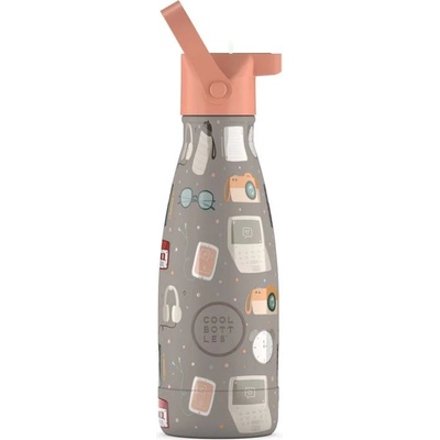 Cool Bottles Dětská nerezová termolahev Kids Must Have třívrstvá 260 ml 3D