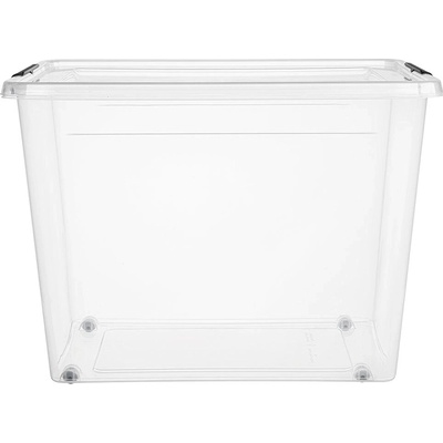 SimpleStore úložný box s vekom na kolieskach 80 l