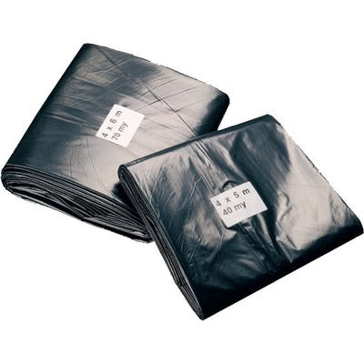 Den Braven Folie stavební zakrývací vysokopevnostní černá /4x5 m/
