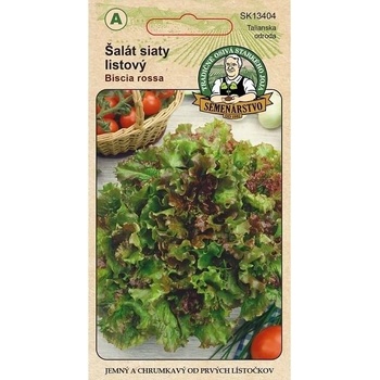 Semenárstvo Šalát siaty listový Biscia Rossa 1g