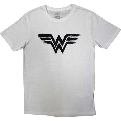 Wonder Woman Black Paint Logo biela