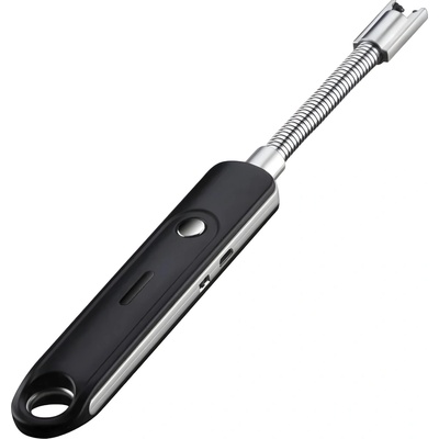 HARAHU Univerzálny elektrický s USB nabíjaním Čierna