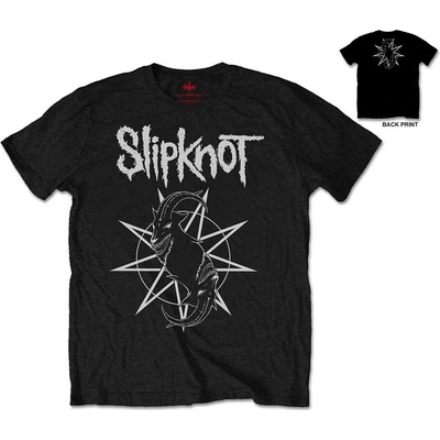 Slipknot tričko Goat Star Logo Black