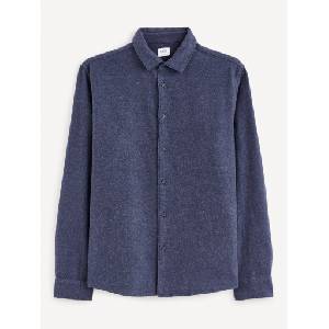 Celio Тъмносиня мъжка фланелена риза Celio Fanel Celio | Sin | МЪЖЕ | S