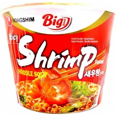 NONGSHIM BIG BOWL NOODLE SHRIMP 115g