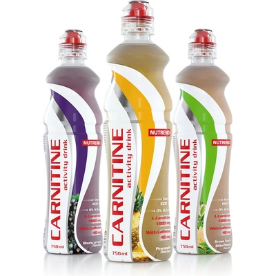 NUTREND Carnitine Activity Drink s kofeinem 750ml – Zboží Mobilmania