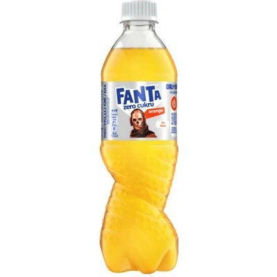 Fanta Zero cukru pomeranč 0,5 l