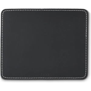 Hama Пад за мишка "Leather look", Черен (126856) - caretech