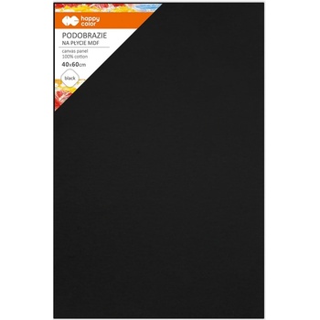 Happy Color maliarske plátno 40x60 cm MDF 4 mm čierne