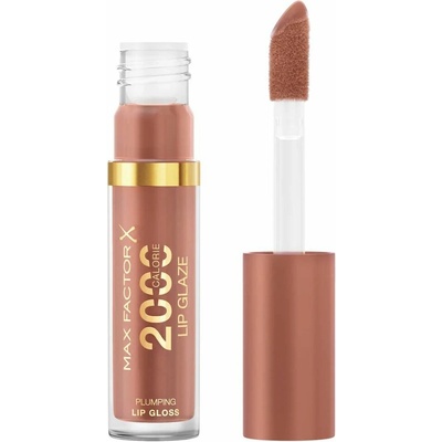 Max Factor 2000 Calorie Lip Glaze hydratační lesk pro plnější rty 150 Caramel Swish 4,4 ml