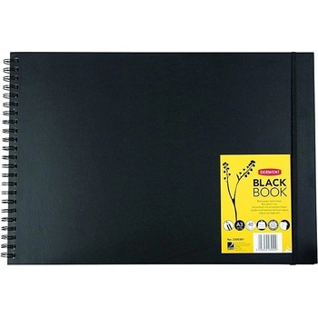 Derwent Black Book A3 40 listov/200 g/m2