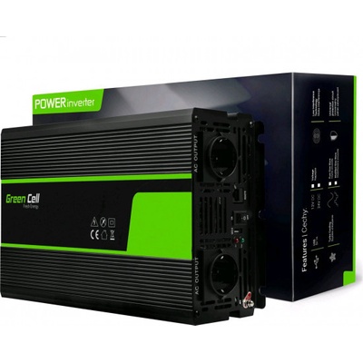 Green Cell INV15 12V/230V 3000W/6000W