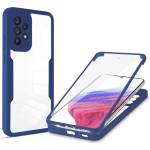 Techsuit Калъф за Samsung Galaxy Galaxy A53 5G + Протектор - ColorVerse 360 Series - Син