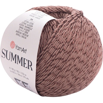 YARNART Summer 49 Brown Плетива прежда (Summer 49)
