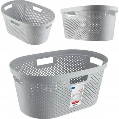 Curver Infinity Dots 39 l šedý