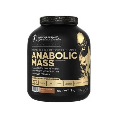 Kevin Levrone Signature Series Гейнър за покачване на тегло Black Line / Anabolic Mass Gainer, 3 килограма, Курабийки с Крем, 5608