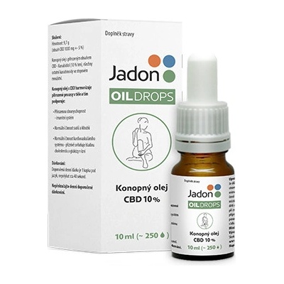 Jadon oil drops konopný olej CBD 10% 10 ml