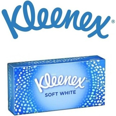 Kleenex Soft White papierové vreckovky 2-vrstvové 70 ks