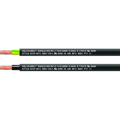 Helu 69601-100 pro energetické řetězy, SGL.602-RC, 1 x 10 mm² zelenožlutá 100 m