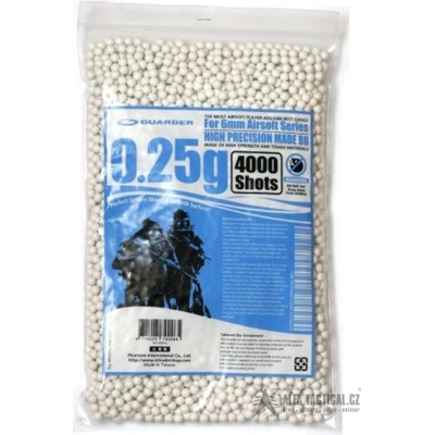 GUARDER Airsoft 0,25g 4000bb