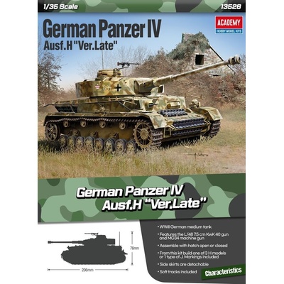 Academy Танк German Panzer IV Ausf. H " Ver. Late" (13528)