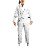 Ground Force BJJ ги за жени от Ground Force - Basic Gi V2 - бяло (GF-basicgi-V2-white-F4)