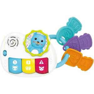 Raya Toys Бебешка музикална играчка Raya Toys - Гризалки и светлини (503123499)